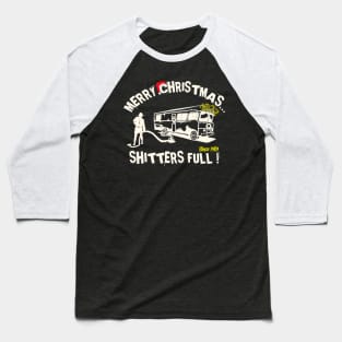 Funny Merry Christmas Shitters Full Baseball T-Shirt